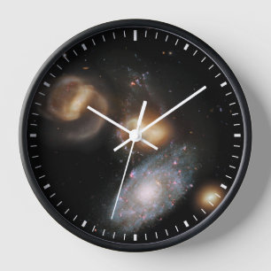 Stephan's Quintet Galaxies Clock