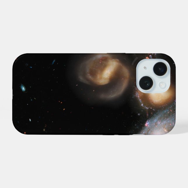 Stephan's Quintet Galaxies Iphone Case (Back Horizontal)