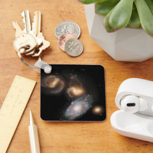 Stephan's Quintet Galaxies Keychain