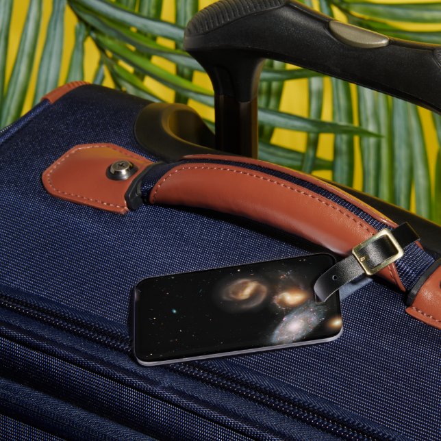 Stephan's Quintet Galaxies Luggage Tag (Front Insitu 3)