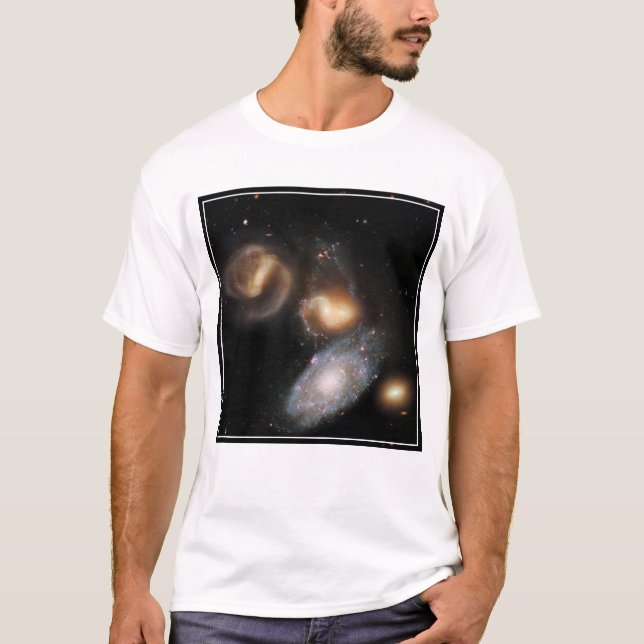 Stephan's Quintet Galaxies T-Shirt (Front)