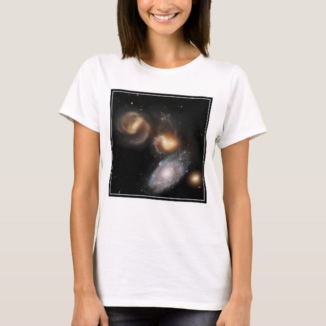 Stephan's Quintet Galaxies T-Shirt (Front)