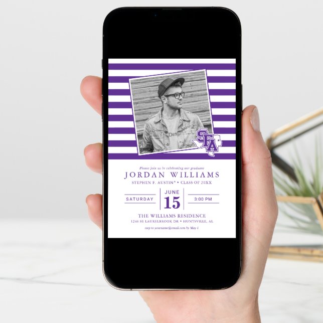 Stephen F. Austin Graduate Announcement (Front Digital)