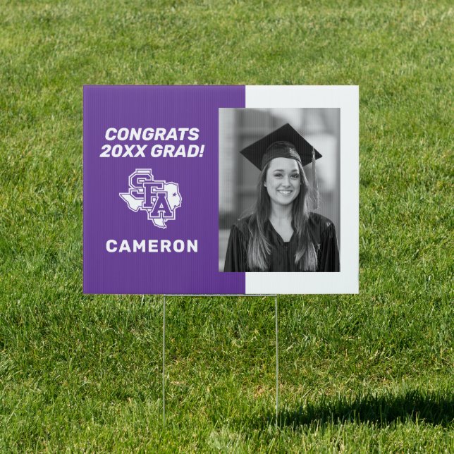 Stephen F. Austin Graduate Sign (Insitu)