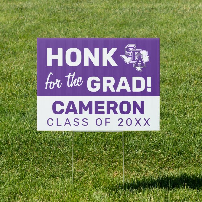 Stephen F. Austin Graduate Sign (Insitu)