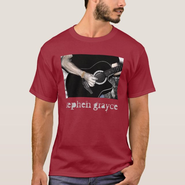 STEPHEN GRAYCE guitar T-Shirt (Front)