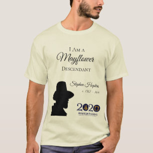 Stephen Hopkins Mayflower Descendant Men's T-shirt