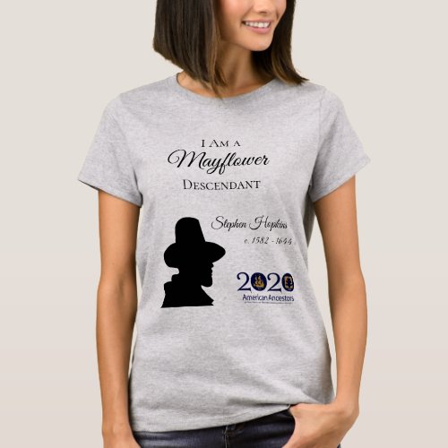 Stephen Hopkins Mayflower Womens T_shirt