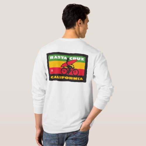 Stephen Hosmers Rasta Cruz Surfer Girl T_Shirt