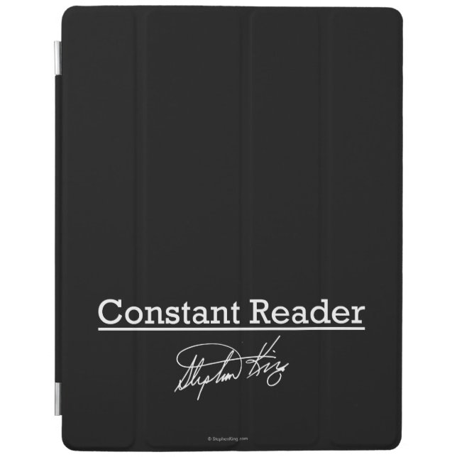 Stephen King, Constant Reader iPad Smart Cover (Front)