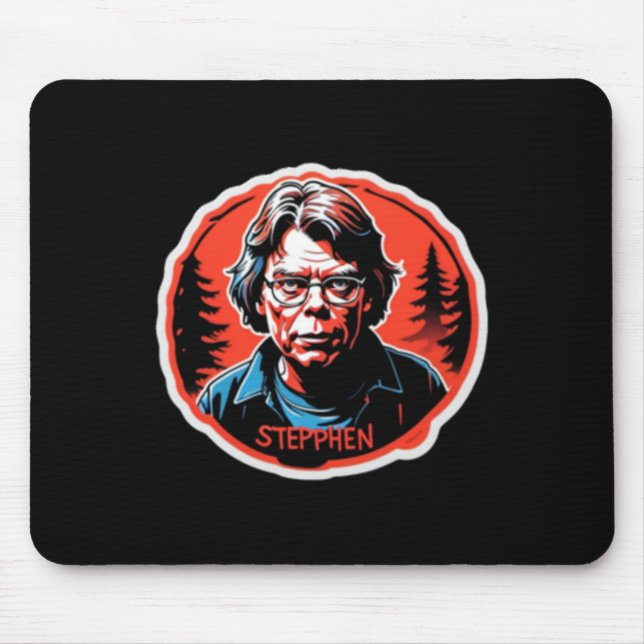 Stephen King Sticker  Mouse Pad (Front)
