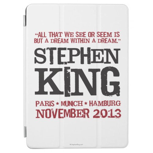 Stephen Kings Euro Tour iPad Air Cover