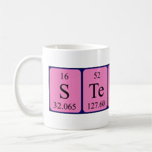 Stephen periodic table name mug