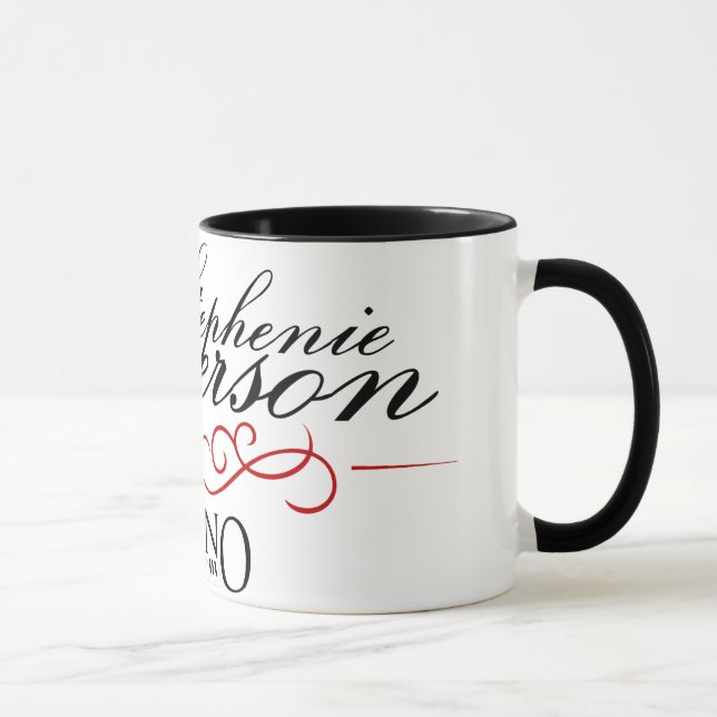 Stephenie Amerson Piano Coffee Mug (Right)