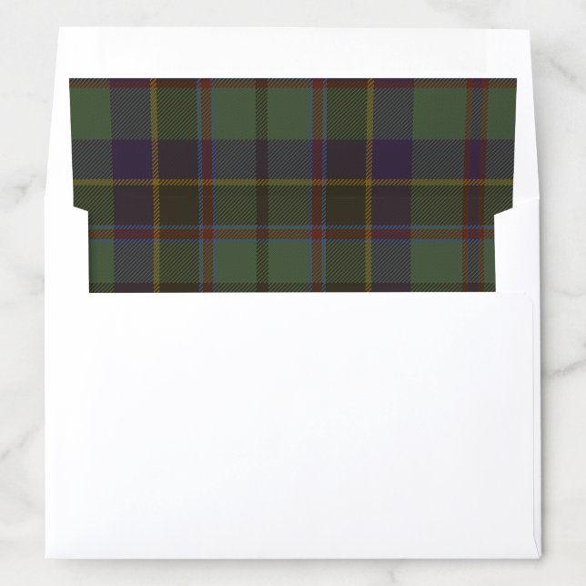 Stephenson Clan Tartan Envelope Liner (In Envelope)