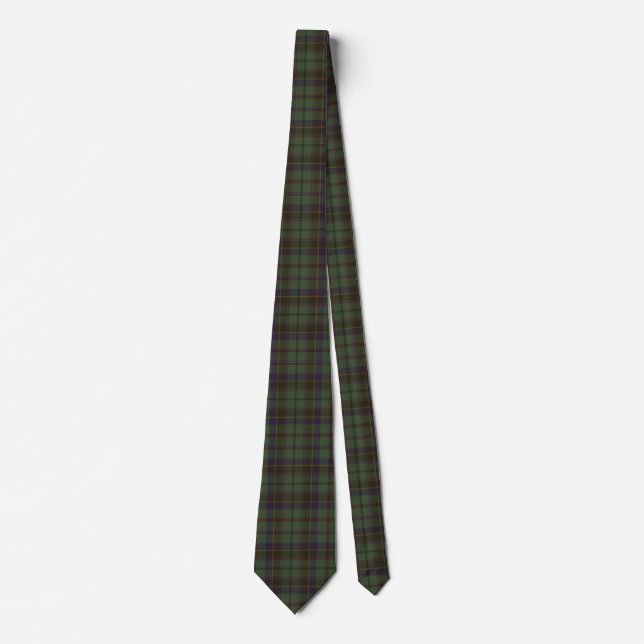 Stephenson Clan Tartan Neck Tie (Front)