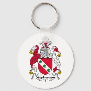 Stephenson Family Crest Keychain