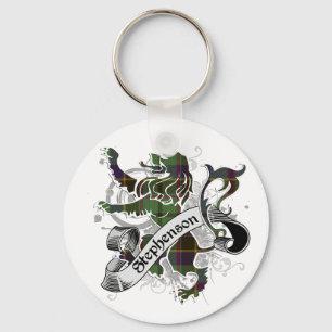 Stephenson Tartan Lion Keychain