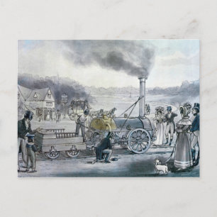 Stephenson's 'Northumbrian' Postcard