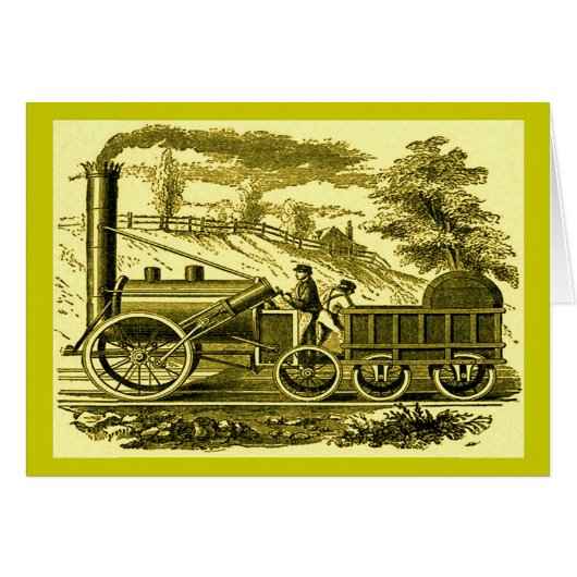 Stephenson's Rocket Cards (Front Horizontal)