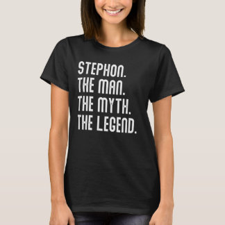 Stephon Man Myth Legend Shirt Gifts For Mens Funny