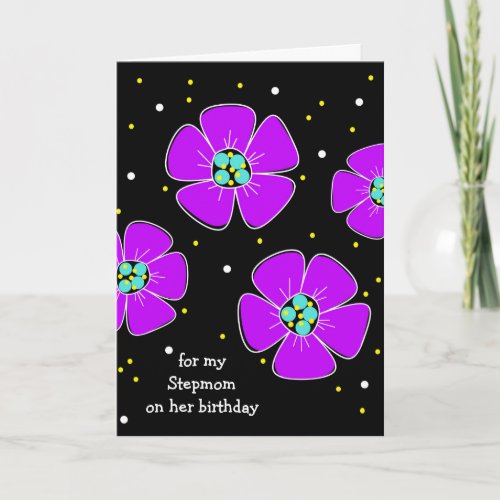 Stepmom Birthday Card