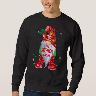 Stepmom Gnome Xmas Family Matching Group Christmas Sweatshirt