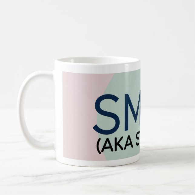 Stepmom "Smom" Mug (Left)