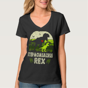 Stepmomsaurus T Rex Dinosaur Stepmom Saurus Family T-Shirt