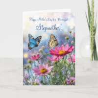 Stepmother Stepmom Mothers Day with Pretty Flowers