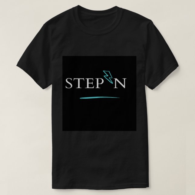 Stepn nft blue Stepn token    T-Shirt (Design Front)