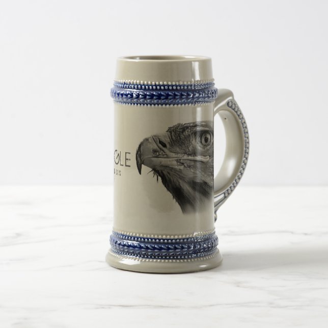 Steppe Eagle ビールジョッキ Beer Stein (Front Right)