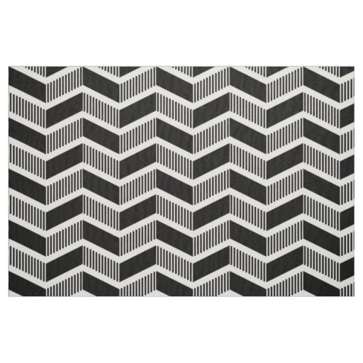 Stepped Chevrons Fabric