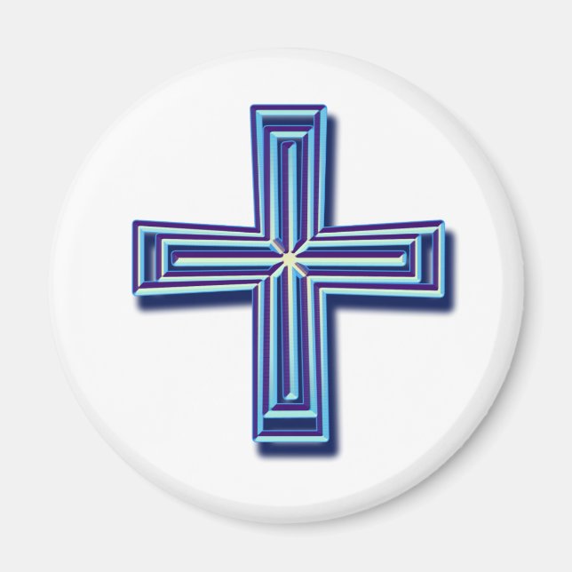 Stepped Cross 2 Magnet (Front)