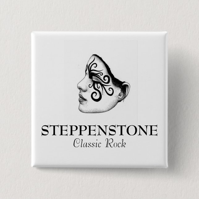 Steppenstone Classic Rock Pin (Front)