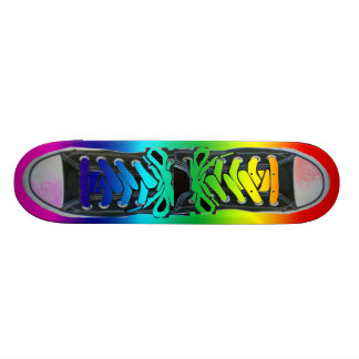 Steppin in a Rainbow 2 Skateboard Deck