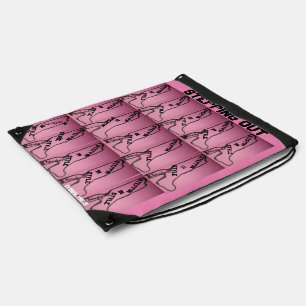 STEPPIN OUT DRAWSTRING BACKPACK