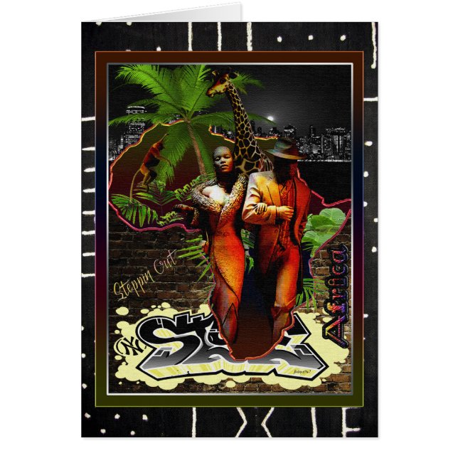 Steppin Out of Africa Cards (Front)
