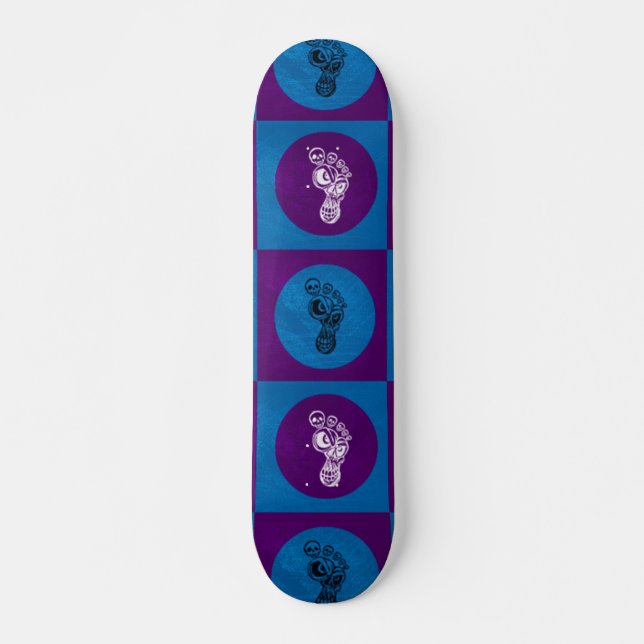 Steppin Skateboard Deck (Front)