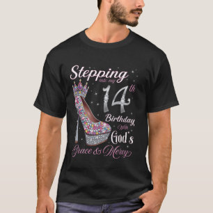 Stepping Into My 14th Birthday With God's Grace & T-Shirt