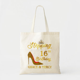 Stepping Into My 65th Birthday Gift Girls Women 65 Tote Bag