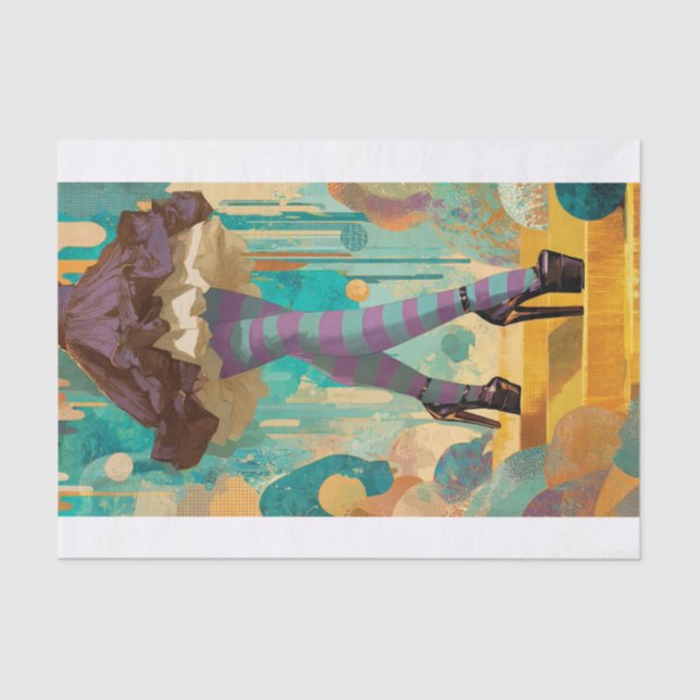 Stepping Into My Purpose2 Tissue Paper (Front)