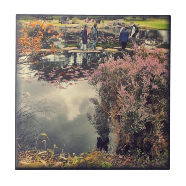 Stepping stones ceramic tile (Front)