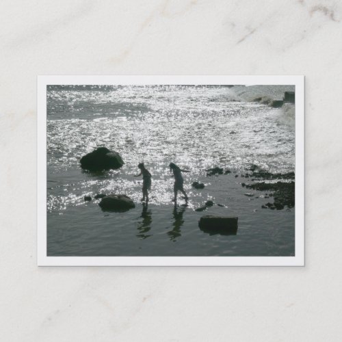 Stepping Stones, Mini Photo Business Cards