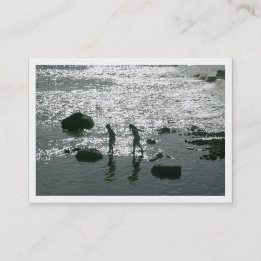 Customizable Stepping Stones, Mini Photo Business Cards