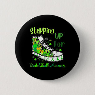Stepping Up For Mental Health Awareness Scute Ss C Button