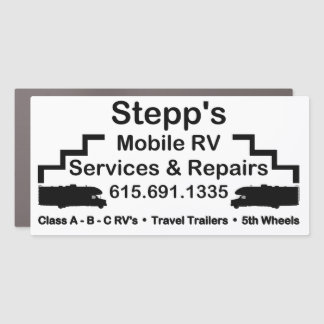 Stepp's RV Services Car Magnet