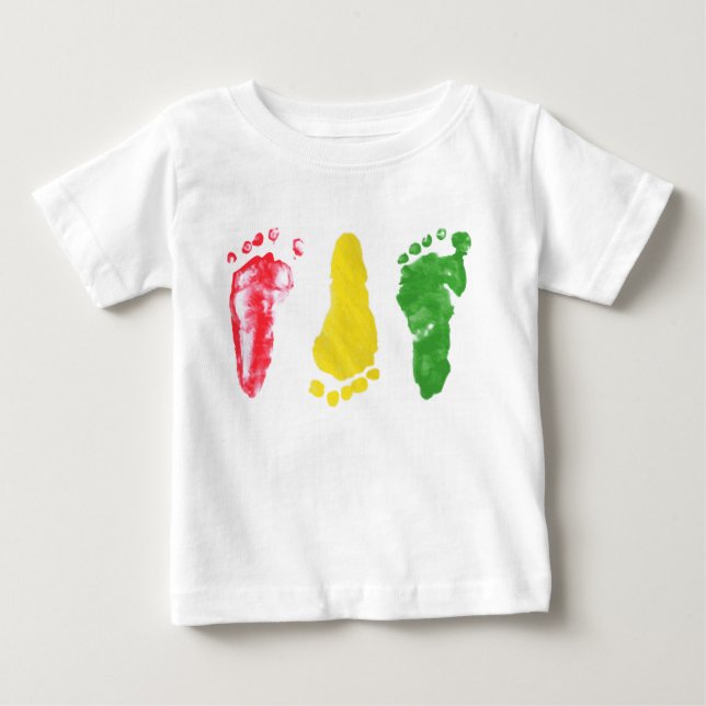 Steps drink rasta baby T-Shirt (Front)