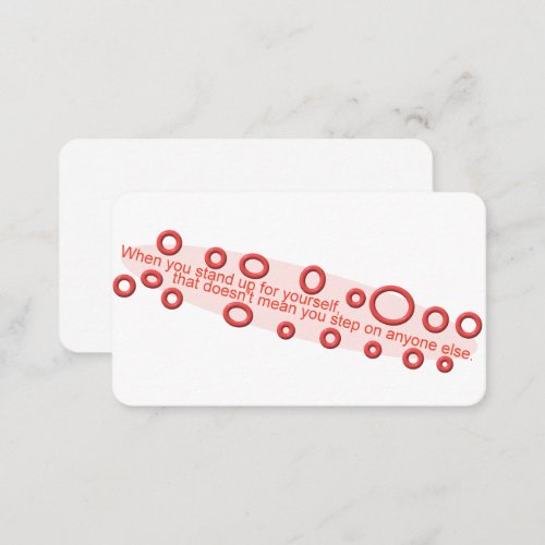 Steps Of Esteem  Business Card