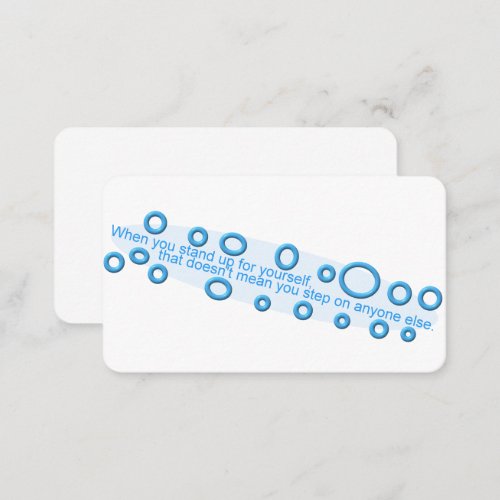 Steps Of Esteem  Business Card